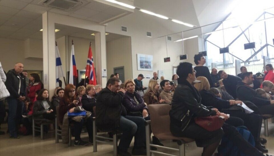 До начала войны и пандемии в визовом центре было много посетителей Murmansk Visa center