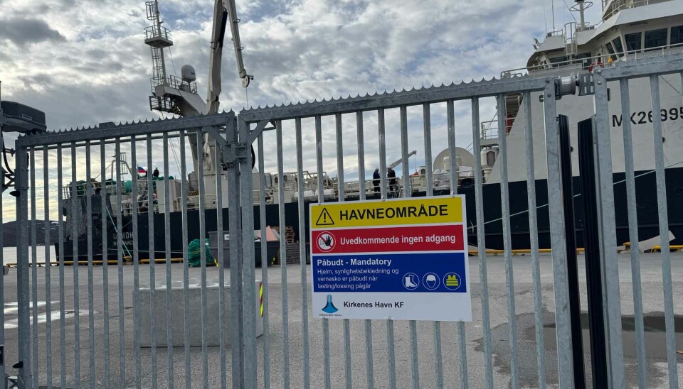 The Orion in the Kirkenes Port on May 28, 2025.