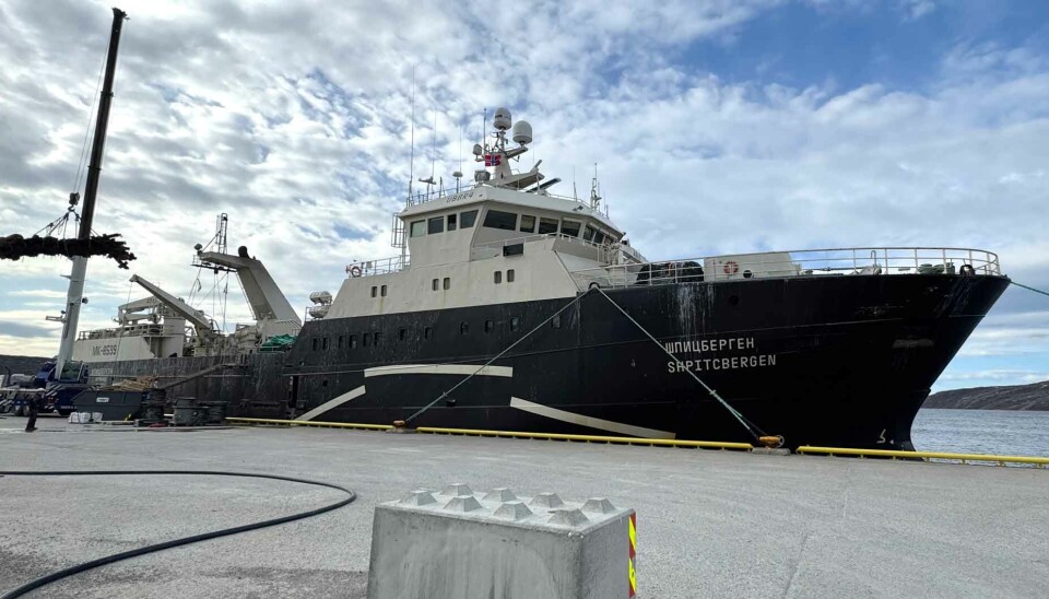 Trawler Shpitcbergen is owned by a subsidiary company of Norebo.