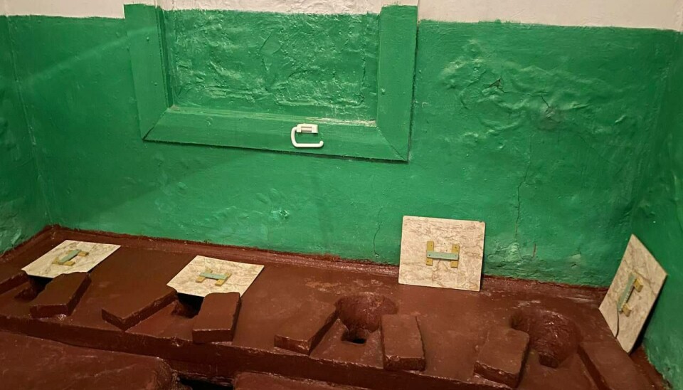Школьный туалет в посёлке Амбарный school toilet in the village of Ambarny