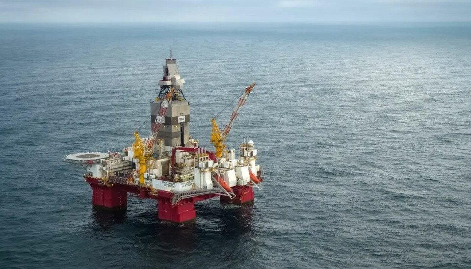 Буровая установка Transocean Enabler на нефтяном месторождении Йохан Кастберг.
