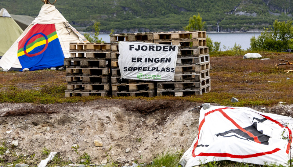 'Stop mining' - A look inside the Repparfjord protesters' camp