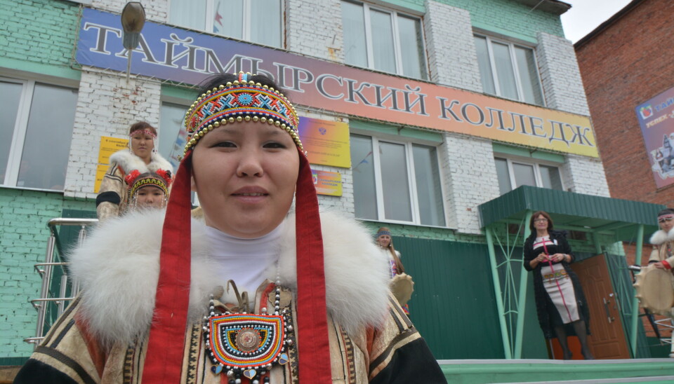 Although Russia's constitution and laws acknowledge the rights of indigenous peoples and their languages, Russian is the primary language of instruction in most schools, and the only one being taught at this regional college in Dudinka, Taymyr Peninsula.