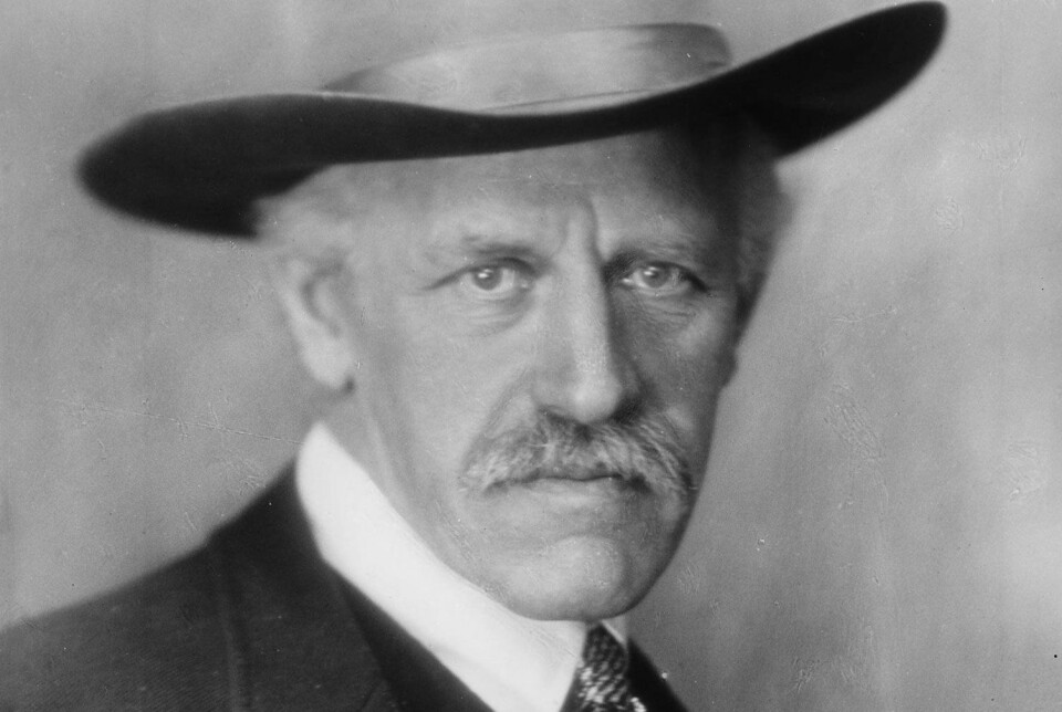 Fridtjof Nansen in 1921.