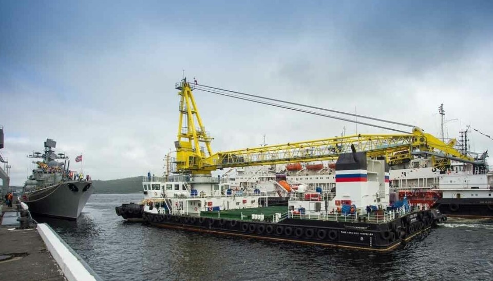 Russia's Northern Fleet expands its fleet of Project 02690 crane vessels.
