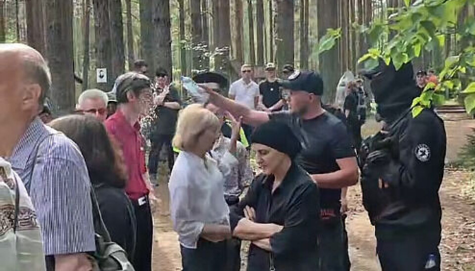 Нападение на Дмитрия Рыбакова в Сандармохе.