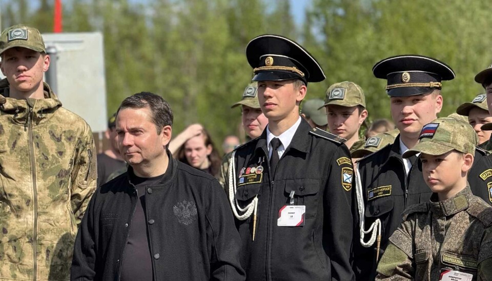 Governor Andrei Chibis visits VOIN summer camp.