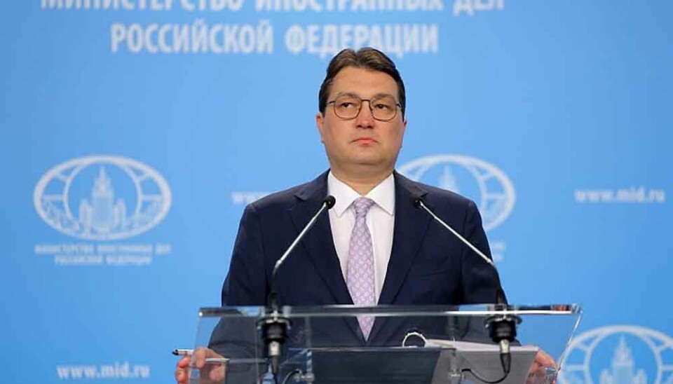 Foreign Ministry spokesperson Aleksei Fadeev.