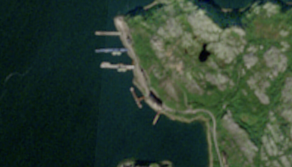 No submarines were present at any of the three piers at the Nerpicha naval base on Monday this week.