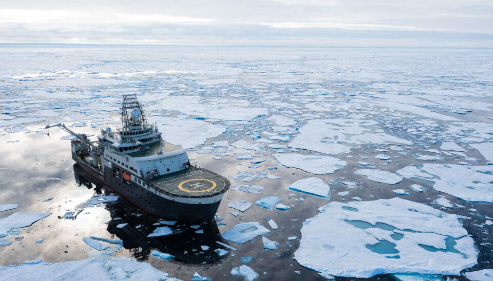 The research icebreaker Kronprins Haakon will become central infrastructure for the Polhavet 2050 project.