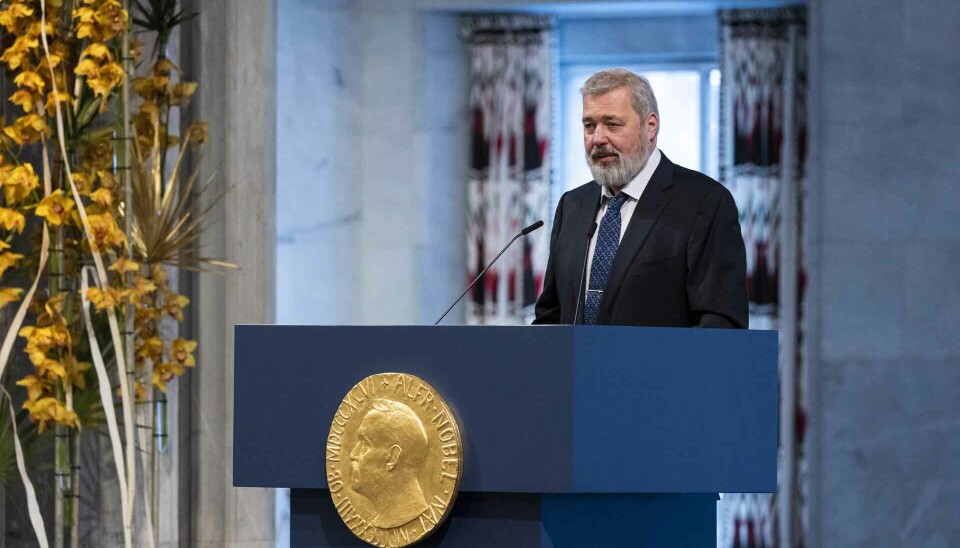 Dmitry Muratov won the Nobel Peace Prize in 2021 for his efforts to safeguard freedom of expression.