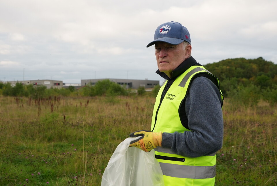 Gunnar Reinholdtsen has been involved in clean-up activities for around 15 years.