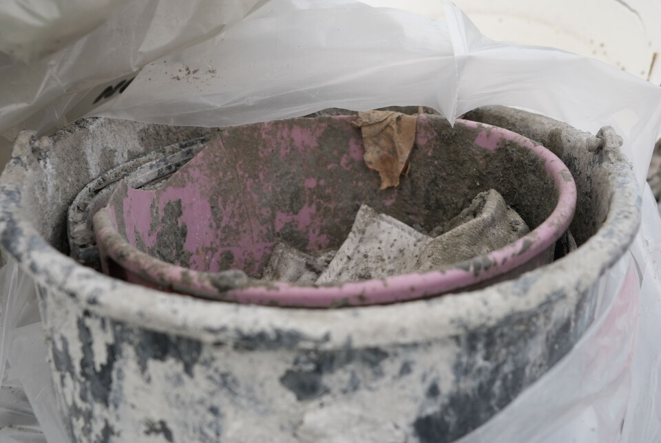 Construction waste dumped in Kirkenes