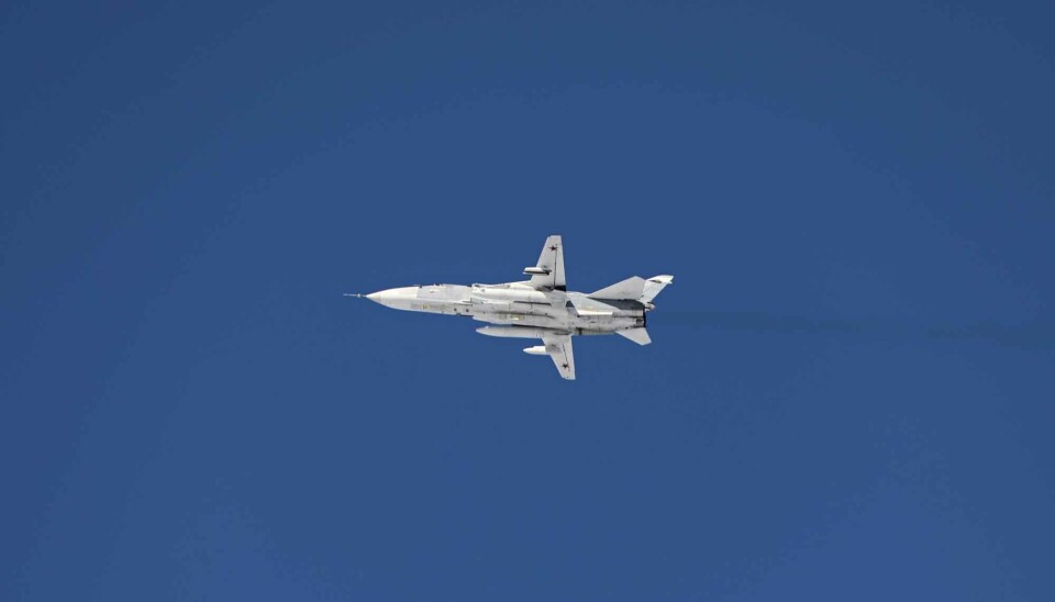 A Russian SU-24 fighter jet violated Norwegian airspace on April 25, 2025.