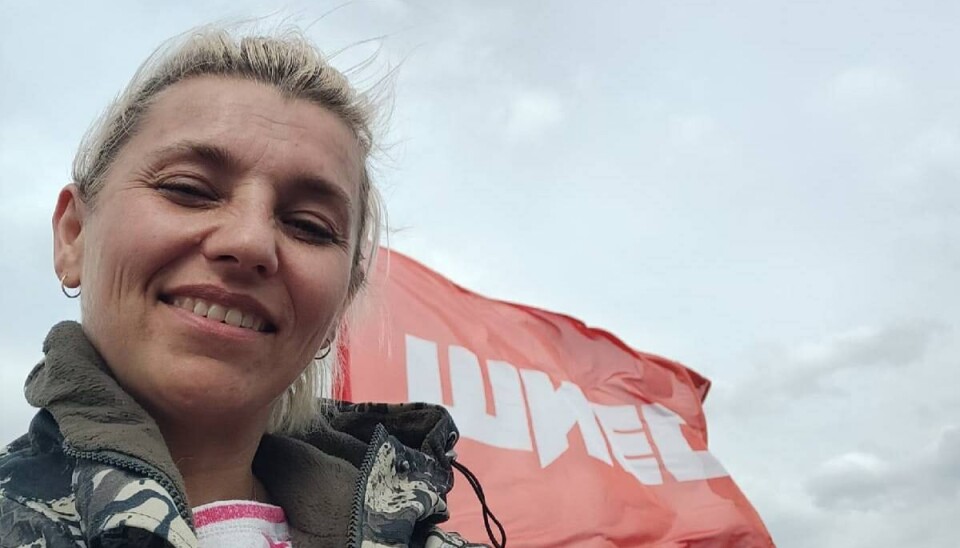 Анна Степанова на Шиесе – месте, куда российские власти собирались свозить мусор из Москвы.