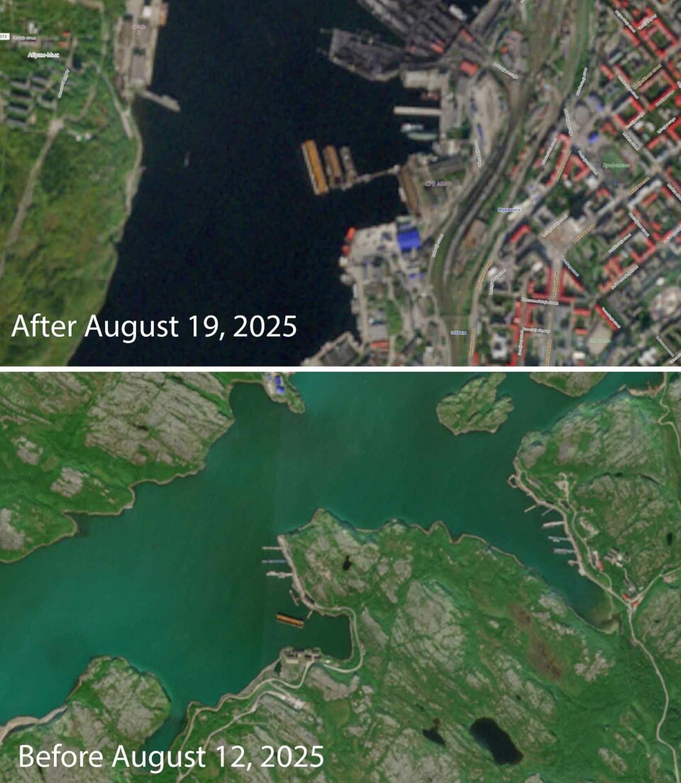 Floating dock PD-81 was in August 2025 moved from the fjord of Zapadnaya Litsa to Murmansk.
