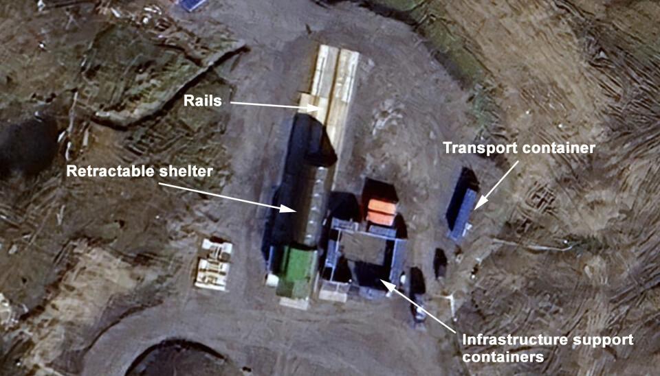 This is the launch site at Pankovo where the Burevestnik nuclear-powered missiles have been launched this summer and fall.