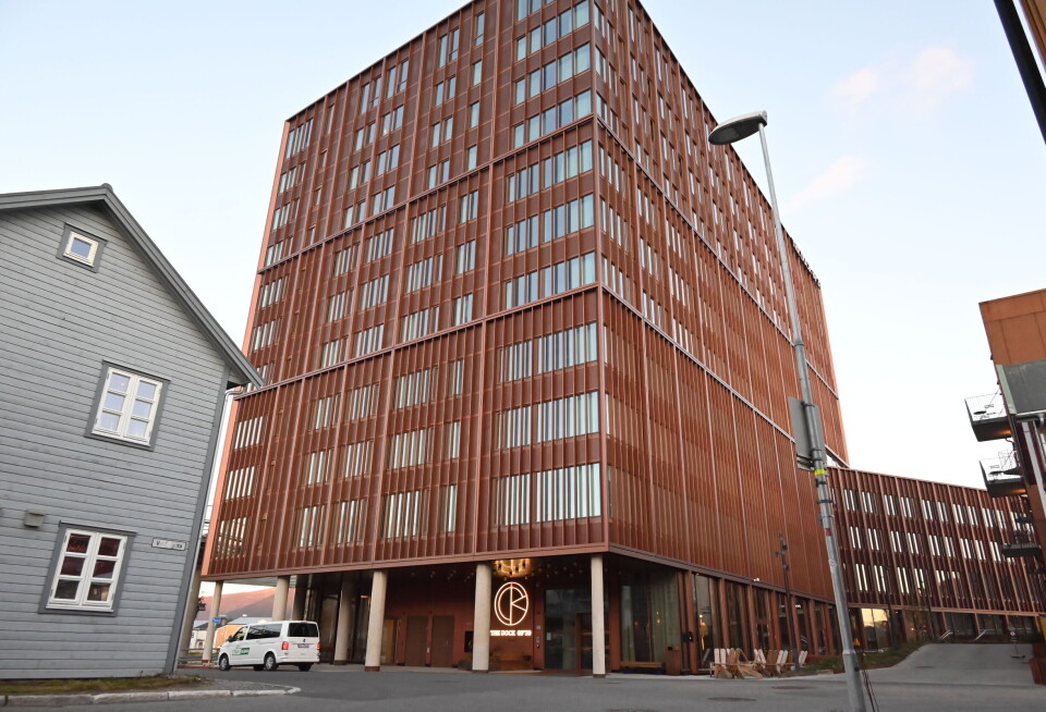 The newly built Dock 69°39 hotel in central Tromsø