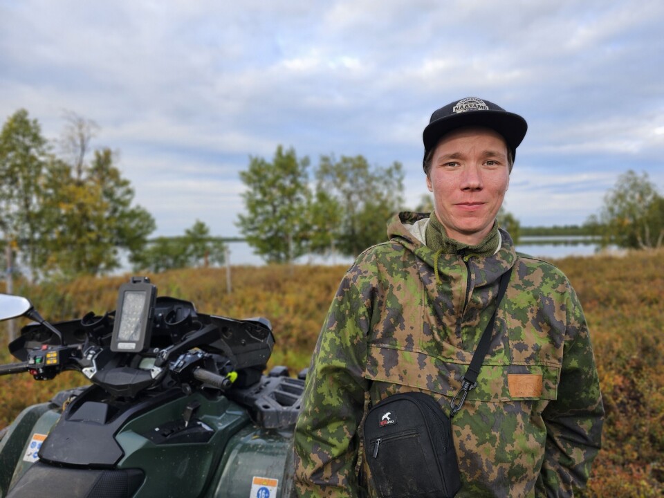 Jussa Seurujärvi (29) is a reindeer herder in Muddusjärvi district in Inari, northern Finland.