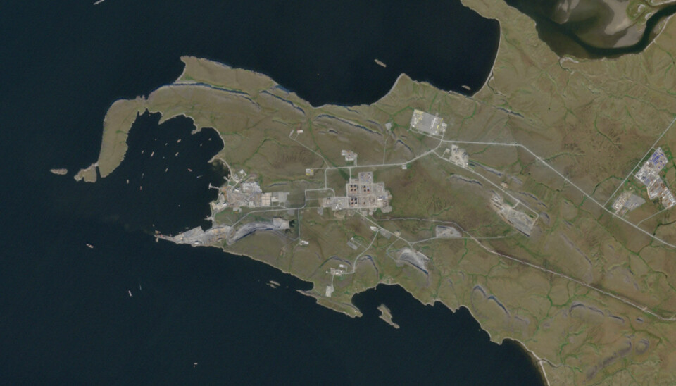 Спутниковые снимки показывают значительные изменения на побережье Енисейского залива, где «Роснефть» строит нефтяной терминал 'Порт Бухта Север'. Терминал соединен с трубопроводом длиной в несколько сотен километров и станет ключевым компонентом проекта «Восток Ойл».