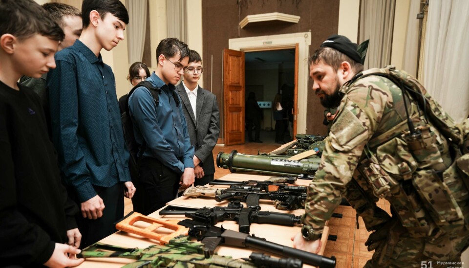 Young boys at the Murmansk VOIN Centre.