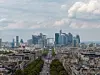 A view of the La Défense district in Paris, home to the headquarters of TotalEnergies.