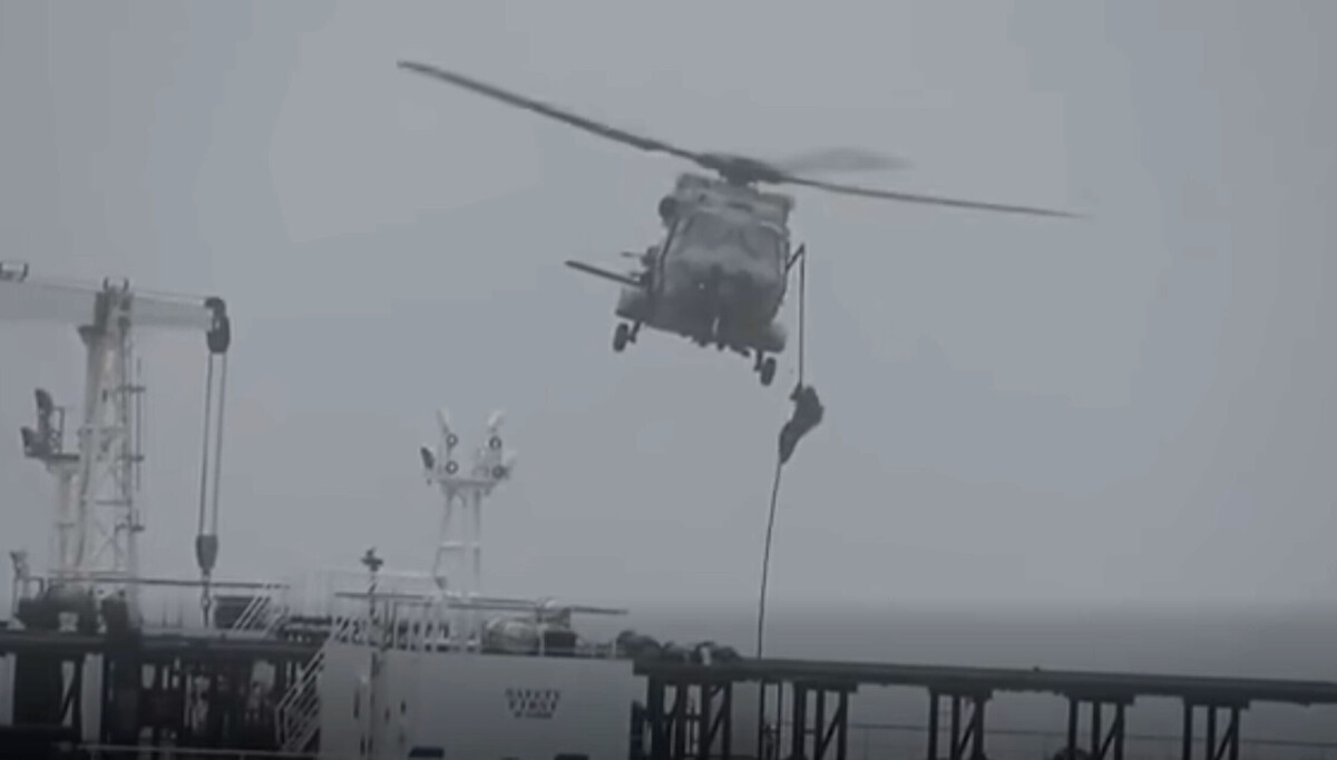 French marines board Iranian-linked tanker carrying Russian Arctic oil