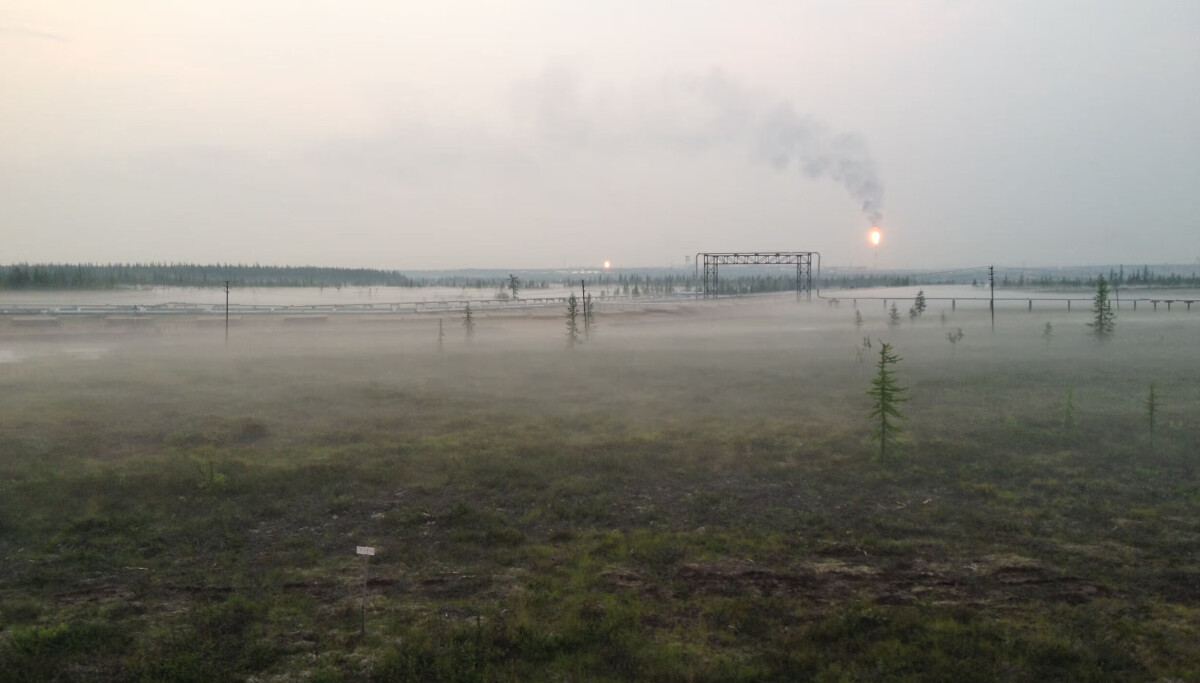 Oil pipeline on thin ice
