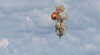 The moment a drone was destroyed, presumably near the Olenya airbase in the Murmansk region in August 2024