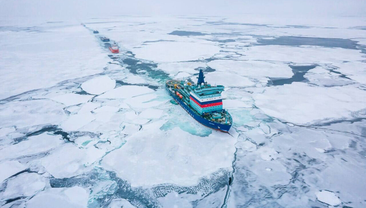 Large group of sanctioned tankers prepares for icy convoy on Northern Sea Route